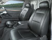 ハイゼット トラックジャンボ S500P S510P ヘッドレスト 一体型 フロント レザー シートカバー 運転席 助手席 セット