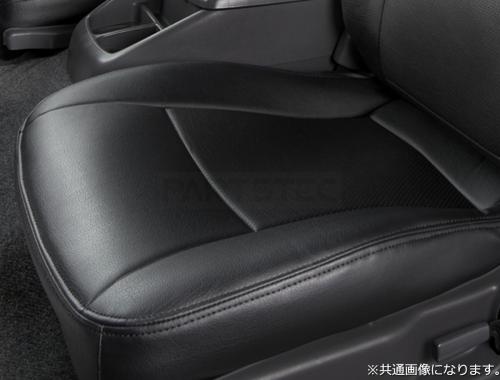 三菱 ミニキャブ トラック DS16T ヘッドレスト 分割型 フロント レザー シートカバー 運転席 助手席 セット
