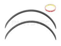 汎用 オーバーフェンダーモール 72cm カーボン柄