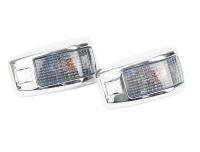 日野 レンジャープロ/NEWプロフィア ドアサイドマーカーランプ クリアレンズ 左右セット 灯火規制対応