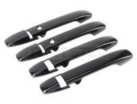 N-BOX/N-BOXカスタム JF3/JF4 ドアハンドルカバーセット ピアノブラック