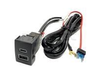 ジムニー/JB23W USB/USB-C搭載スイッチホールパネル